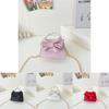 Adorable Mini Butterfly Bow Kids Handbag For Girls Cute Pu Crossbody Purse Accessory