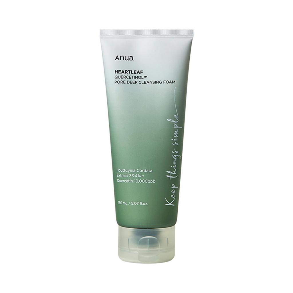 

ANUA Heartleaf Quercetinol Pore Deep Cleansing Foam 150 мл / Пилинг-гель/Очищающая пена с янтарным маслом Deep Cleansing 150ml