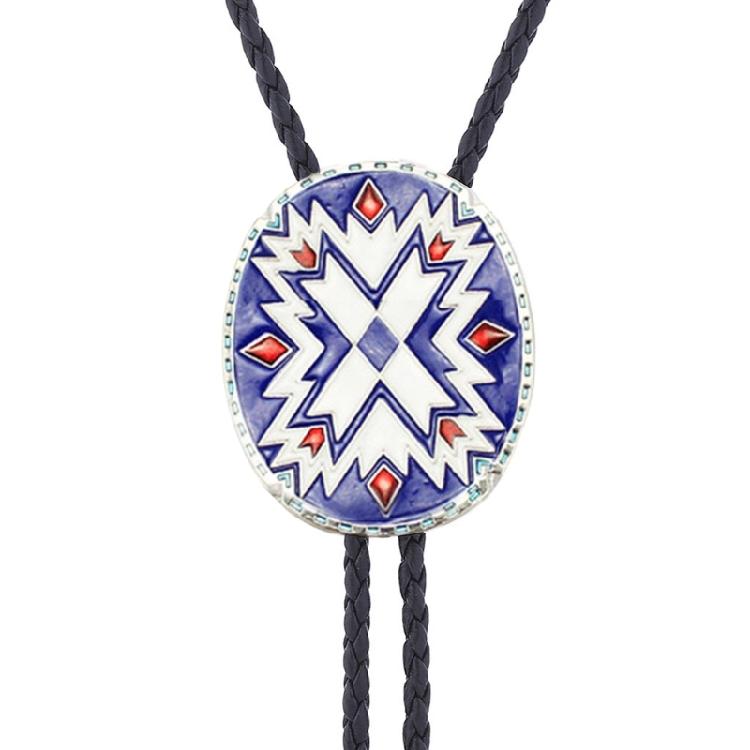 1 PcCool Bolo Tie Necktie Western Cowboy Necktie Necklace Male Costume Accessory