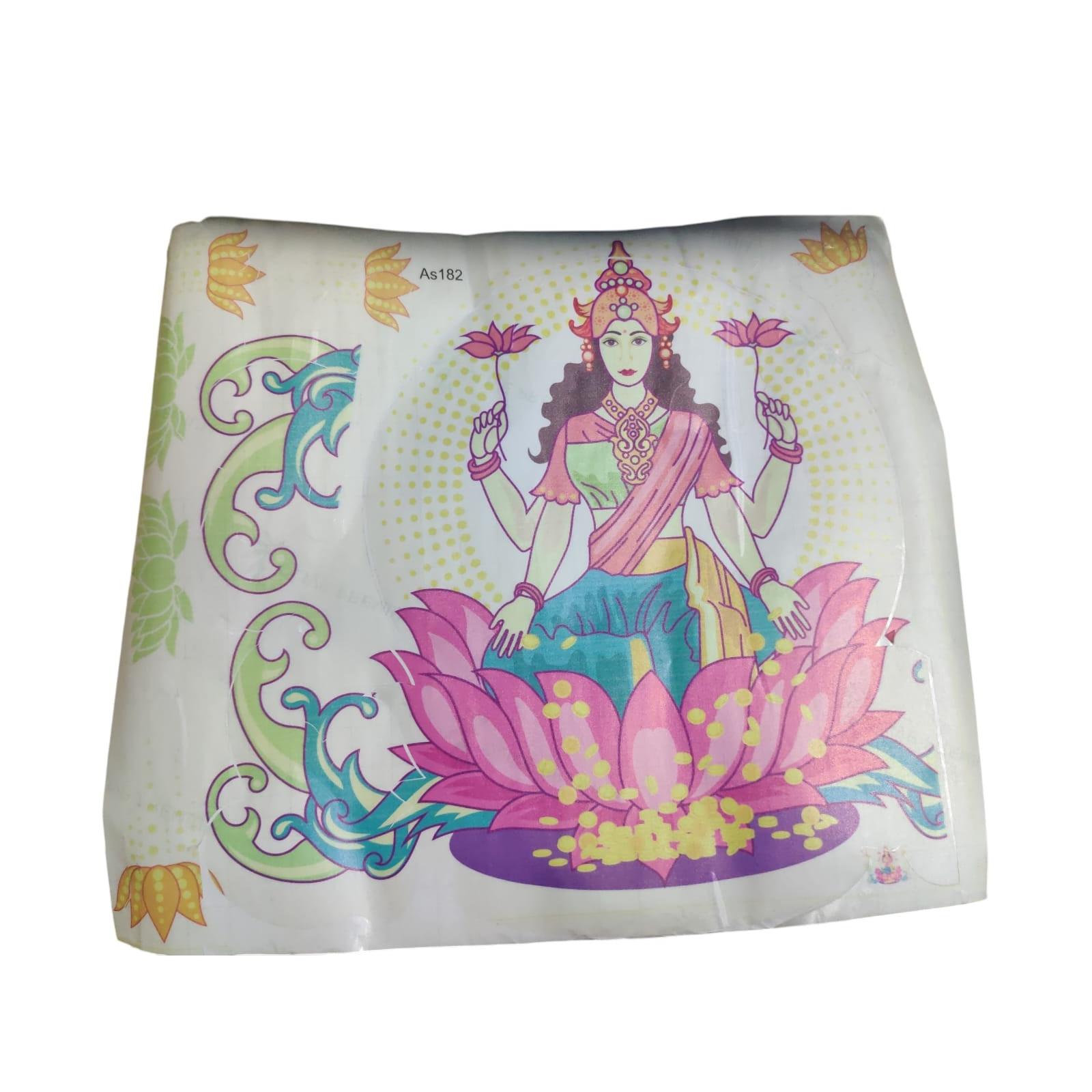 @ Indian Traditional Diwali Special Laxmi MATA For Wall Stickers UKZQ277 50%off