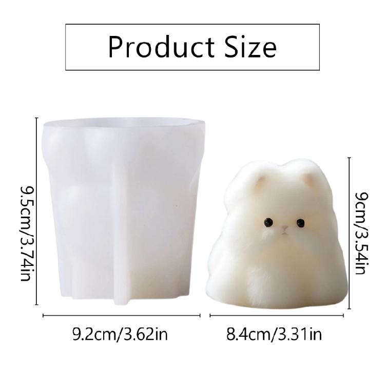 Cartoon Cute Animal Puddings Silicone Molds Fondants Molds Bakings DIY Supplies