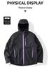 Men's Breathable Windbreaker: Outdoor Windproof Waterproof Jacket for Camping and Hiking