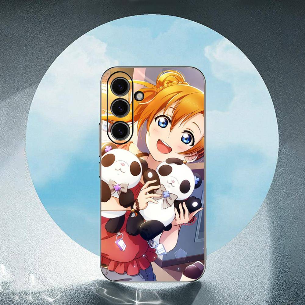 

Love Live School Idol For Samsung Galaxy S23 S24 S25 Ultra S22 Plus S21 Black Soft Case Waterproof Soft Case SamsungS20 5G