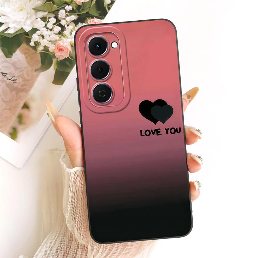 For Tecno Spark 40 Pro Plus Case Fashion Flower Soft Silicone Len Protective Cover For Tecno Spark 40Pro 40C Spark 40Pro+ Coque