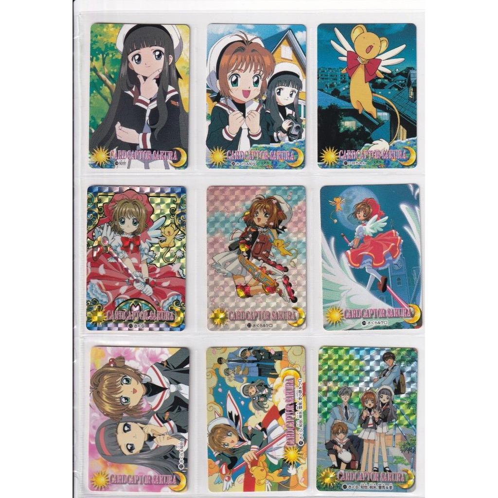 Used Cardcaptor Sakura Bandai Carddass All 105 Types Full Completion Trading Card