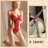 Sexy Lingerie Sexy Lace Hollow Onesie Uniform Passion Free Pajamas Hot Plus Size Set
