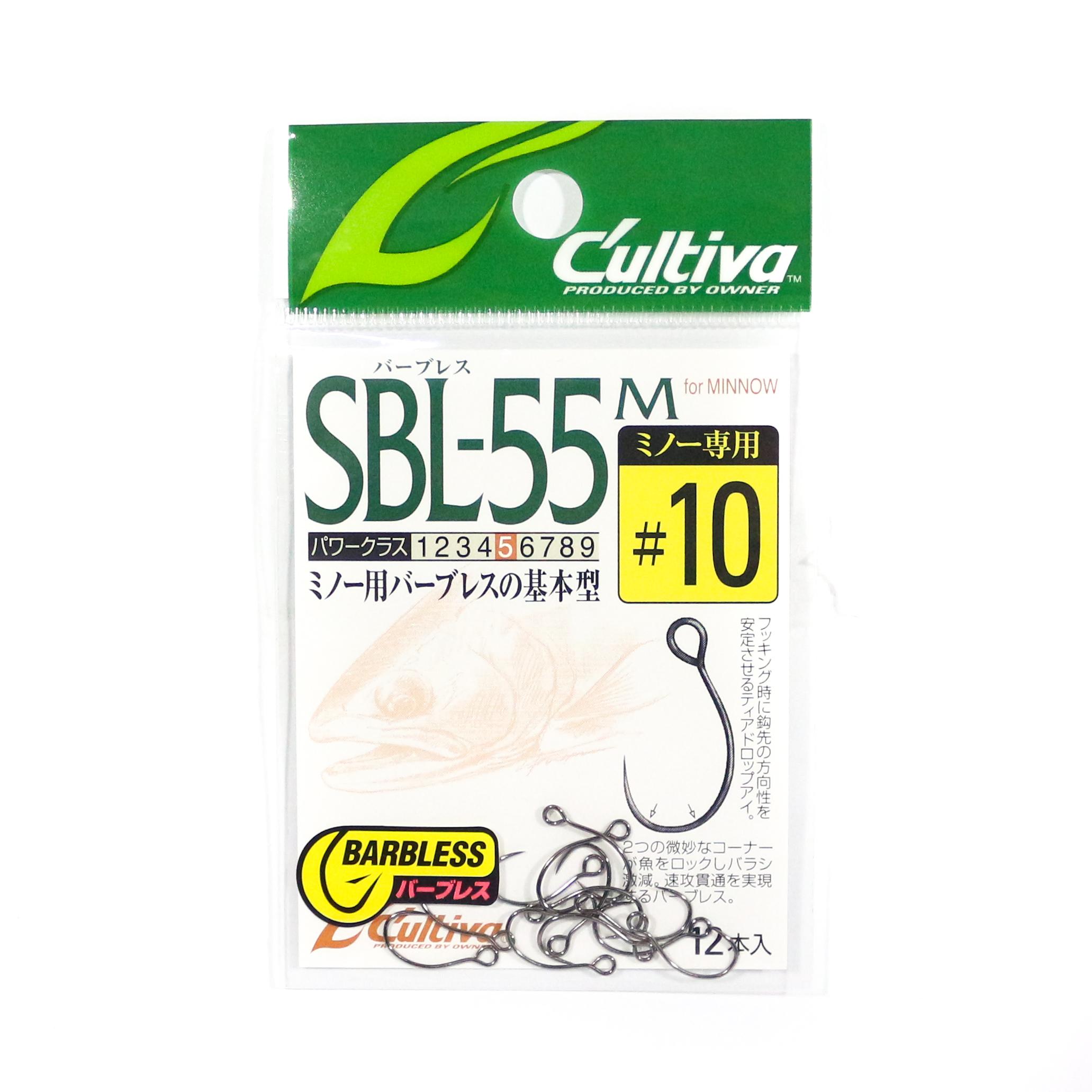 

Владелец SBL-55M Одинарный крючок для приманки без зазубрин размер 10 (8709)