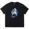 Men's Crew Neck Logo Print Short Sleeve T-Shirt