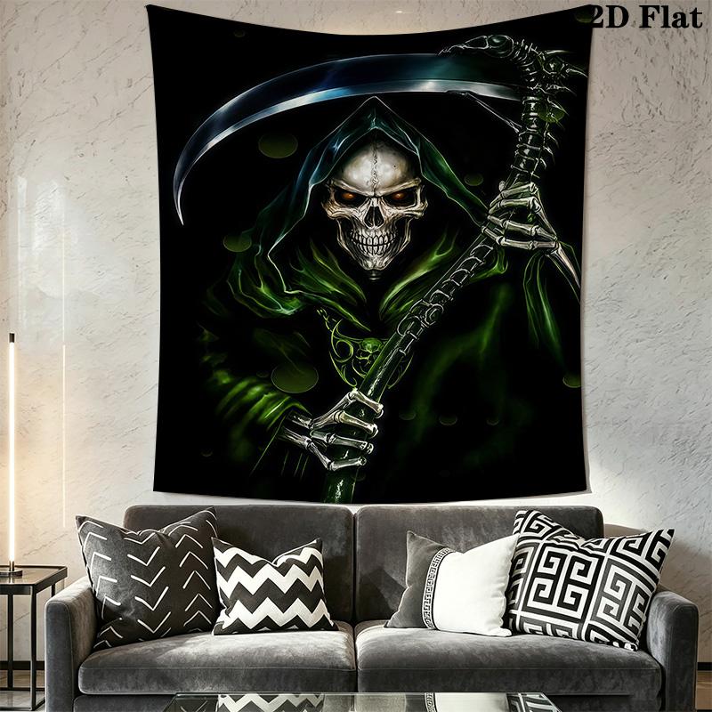 Dark Reaper Tapestry Gothic Bedroom Decor Tapestry Fashion Print Wallmounted Wall Covering Decoration Home Decor Wall Decoration