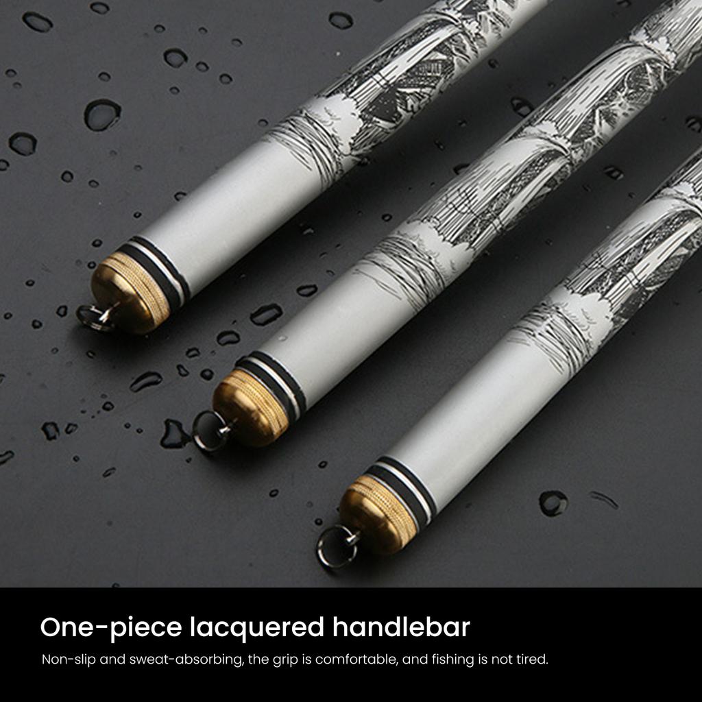 Carbon Stream Angling Rods With Lightweight Rod Body For Lake Fishing Use