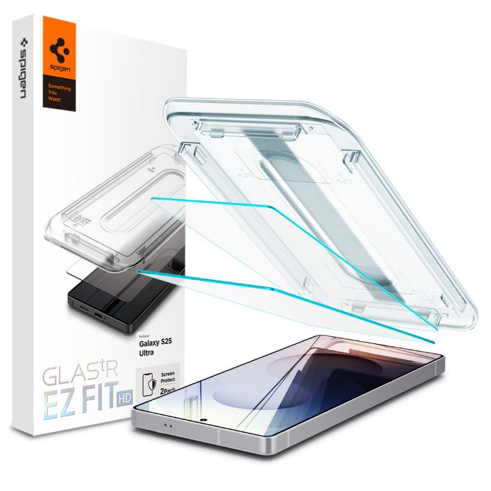 Szkło Hartowane Spigen Glas.tr Ez Fit Hd 2-Pack Galaxy S25 Ultra Clear