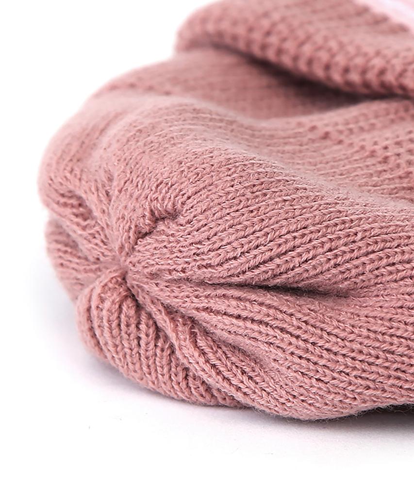 Eondeokeonteulol Winter Short Beanie Beanie / Monk Fit / Pink