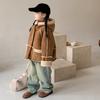 Children's Coat Winter Hooded Fur Thickened Short Warm Jacket