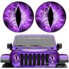 3D Beast Eyes Headlight Stickers for Jeep - Fun Universal Car Decals