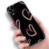 Heart Love Coffee Phone Case For Xiaomi POCO F2 F3 M2 M3 M4 X3 X4 Pro NFC F4 GT 5G F1 X2 C3 C31 C40 M5S Soft TPU Black Cover