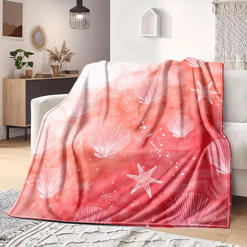 1 Stück Flanelldecke mit Cartoon-Druck, Hohe Qualität, Bequem für alle Jahreszeiten, Heimdekoration, Wärme und Komfort, Perfekt als Weihnachts- oder Geburtstagsgeschenk