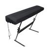 Oxford Cloth Silver Coated 88-Key Electric Piano Keyboard Stand Cover with Drawstring.