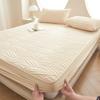 Waterproof Bed Sheet Quilted Throw Mattress Cover for Kids Adults Elastic Cotton Fitted Sheet Protector Single Double Queen King