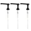 Set of 3/2 Hand Press Quantitative Pump Convenient Sauces Dispensers Practical Syrups Pump Liquid Dispensers Pump