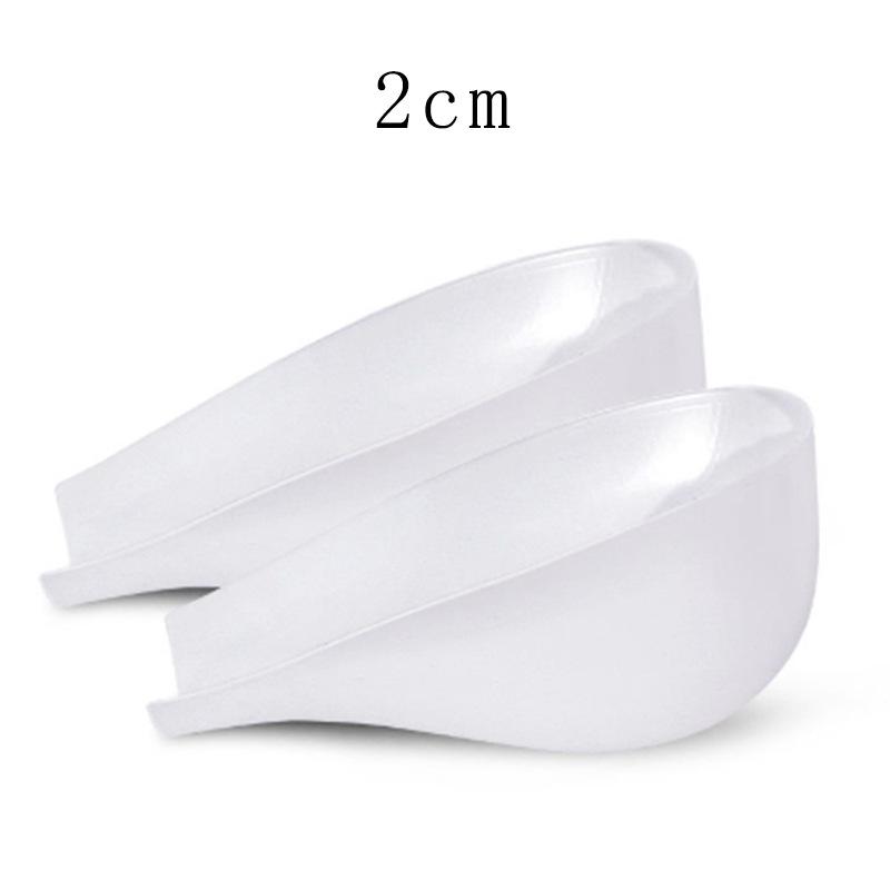 Silikon-Höhensteigernde Einlegesohle: Stoßdämpfendes, nicht vergilbendes Sport-Fersenpolster