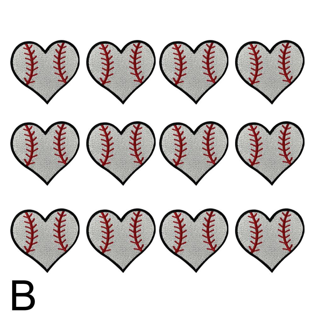 Sports Cloth Patches - Soccer Baseball Rugby Tennis - Iron-on Stickers For Jeans Bags And More! M2o3