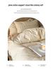 Class A 100s Premium Cotton Flannel 4-Piece Winter Embroidered Bedding Set - Thickened Bed Sheet & Duvet Cover
