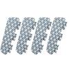 4Pcs/set High Reflective Bicycles Wheel Reflectors Bicycles Reflectors Suitable for Mountain Bicycles Safety Warning