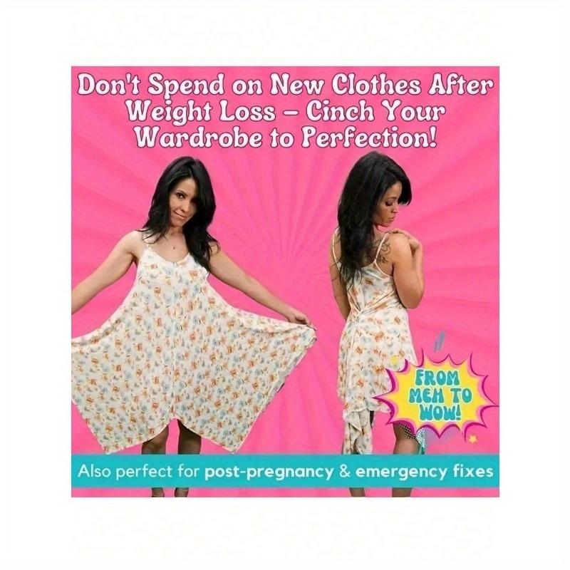 Multifunktionella klädknappar för kvinnor, klädfästen, midjespänne, fixering av kort ärm eller kjol, klädfixeringsknappar