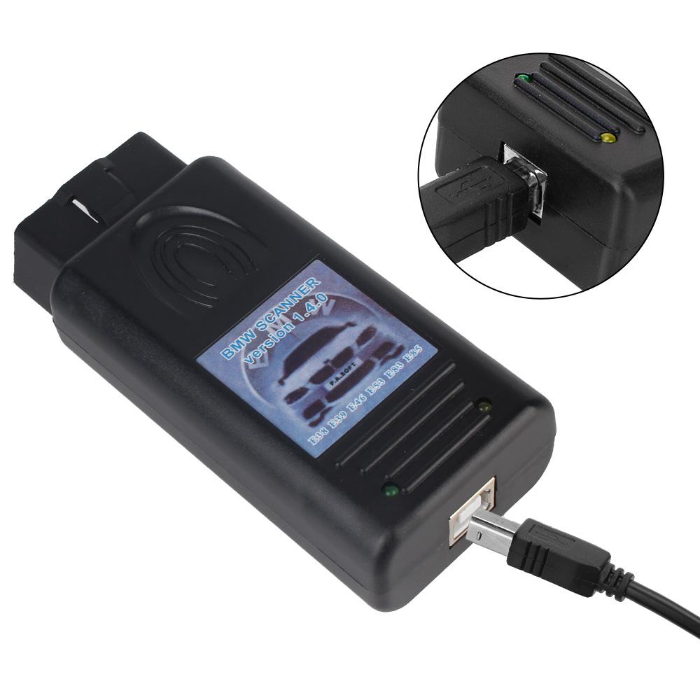 For BMW Scanner 1.4.0 Multi-Function Unlock Version USB Diagnostic Interface For Windows XP Car Diagnostic Scanner