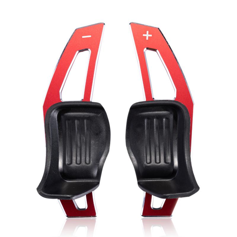 Auto Steering Wheel Dsg Shift Paddle Extension Shifters Sticker Fit For Volkswagen Tiguan Golf6 Mk6 Jetta Gti R20 R36 Cc Scirocco Eos