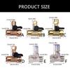 Brass Water Inlet Valve Easy to Install 3 Way Valve Versatile Water Inlet Ball Valve Upgrades for Homes & Office Use