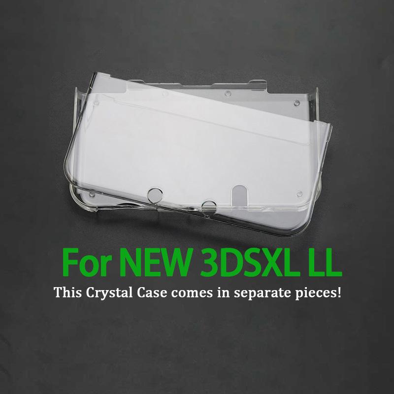 1PC Plastic Clear Crystal Hard Shell Case Cover For 3DS New 3DS XL LL For NDS Lite NDSL NDSi XL LL For PSP 2000 3000 PSV 1000