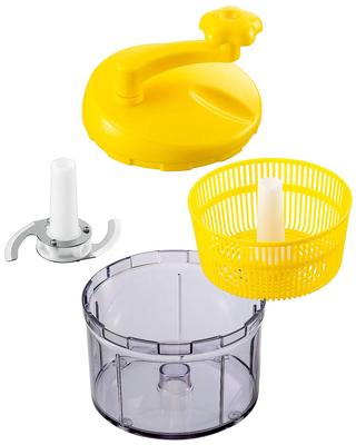 Shimomura Kogyo Vyrobené v Japonsku Plne zeleninový odkvapkávač Sekáčik Vyrobené v Niigata FV-640 Tsubame-Sanjo,