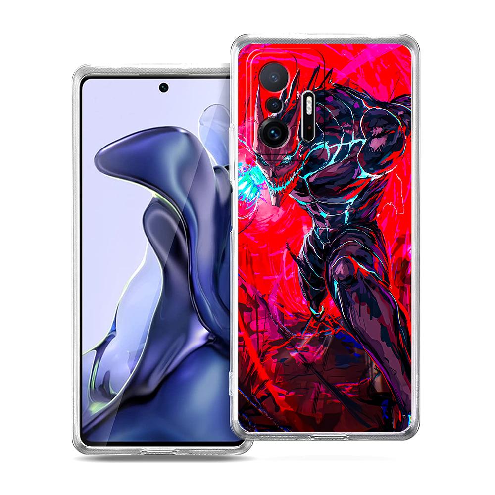 

Прозрачный чехол для телефона для Xiaomi Mi 14 13 12 11 Ultra 13T 12T 11T Poco X3 NFC F3 F6 Pro 5G Мягкий ТПУ корпус Kaiju No. 8 Горячих Аниме Poco X3 NFC
