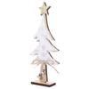 Xmas Desktop Wooden Decor Christmas Tree Sign Craft for Table and Shelf Festive Home Decoration Christmas Tree Decorations