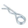 DRELD 20/10/5/2/1pcs Steel Double Ring Cotter Pins Double Coil R Clip Retaining Cotter Hair Pins for Trailer Stroller Cargo Boat