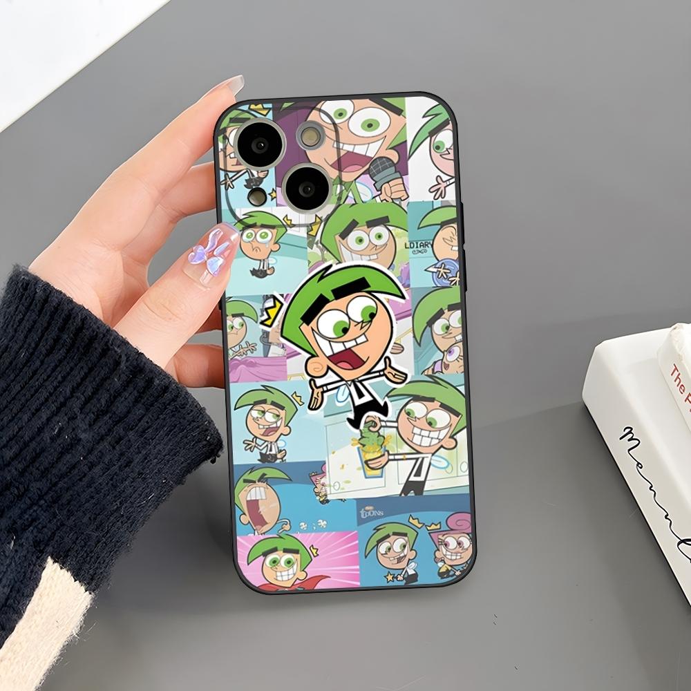 Cartoon The Fairly OddParents Phone Case For iPhone 18 17 Pro Max 16 15 14 Pro Max 13 Mini 11 12 Xr X Xs SE Plus Back Cover