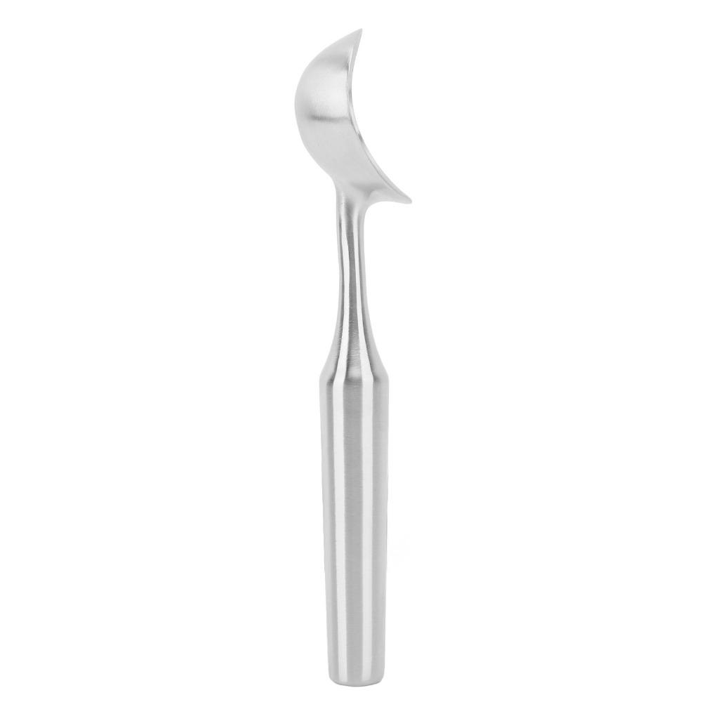 Rustless Ice Cream Scoop Polished Solid Handle Dessert Ball Maker Round Spherical Golden and Silver Fruit Ball Scooper Dessert
