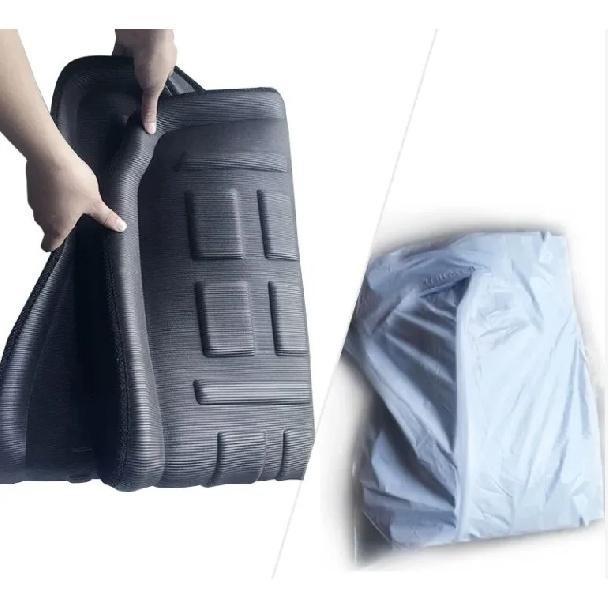 EVA Car Trunk Mat For Volkswagen VW Taos Tharu 2021 2022 2023 2024 2025 Waterproof Trunk Cargo Carpet Storage Pads Accessories