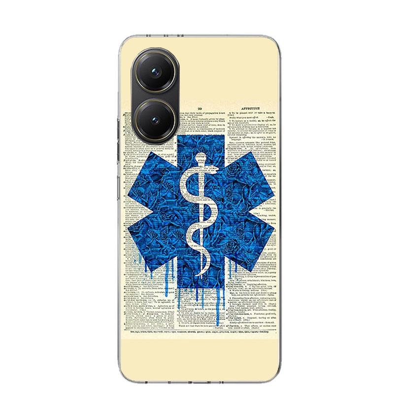 EMT EMS Medical Rescue Phone Case For Xiaomi Poco X7 X6 X5 Pro F7 Ultra Redmi 15C 15 13 13C 12 12C 10 10A 10C 9 9A 9C 9T Cover P