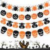 Halloween Decorations - Happy Halloween Banner | Hanging Halloween Party Decorations for Indoor Outdoor