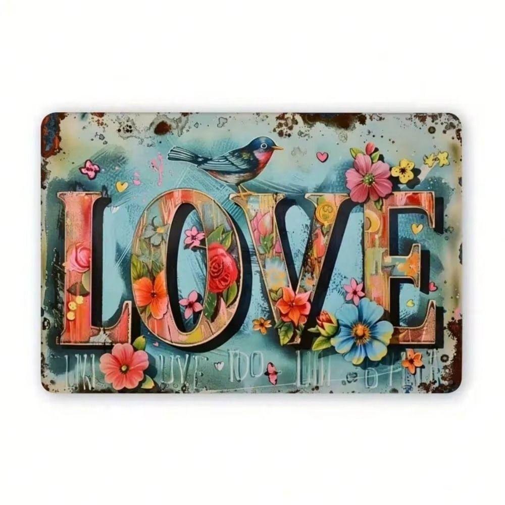 

Metal Wall Art Vintage Tin Sign Home Decor 20x30cm
