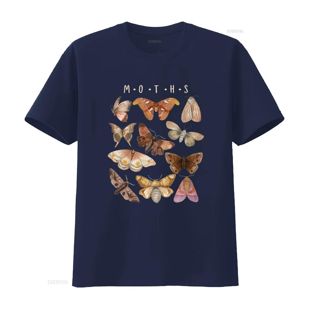 Theforestfae Motte T-Shirt Lunar Luna Kaiser Rosy Maple Atlas Cottagecore Motten Druck vintage Gewaschen Stilvolle Designer Kleidung