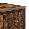 Wall Mounted Bathroom Furniture Set 2 pcs Brown Particleboard
