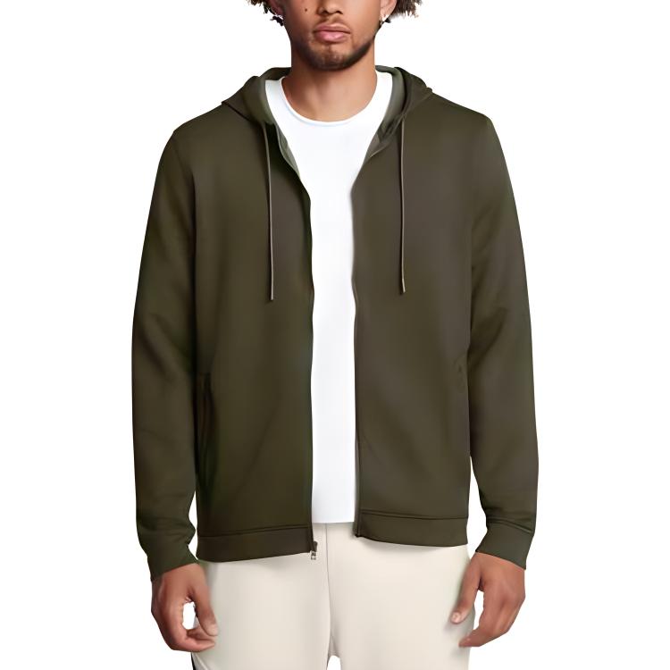 Under Armour Meridian Cold Weather Solid Color Comfortable Jacket Men Jacket Dark-Green 1387907-390