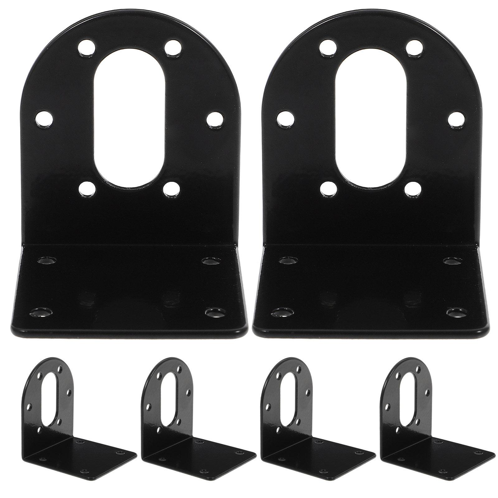 

6Pcs Dc Gear Motor Mounting Bracket 37Mm Anti-Rust Painted Motor Holder Base L-Shaped Fixed Seat for Robot Car Use other