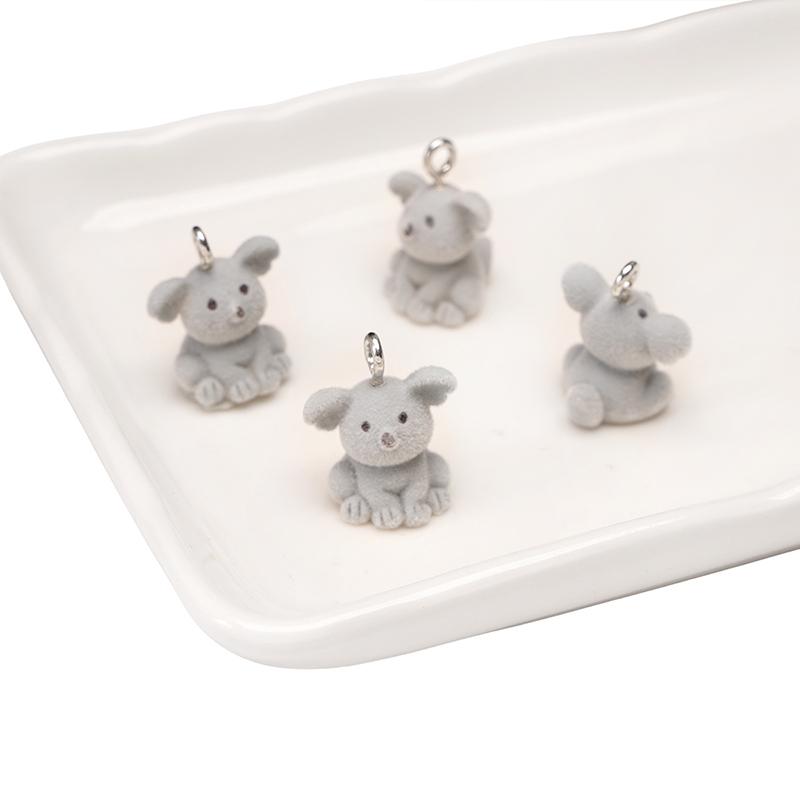 1 pz/sacchetto Ciondolo piccolo animale floccato Fai da te Braccialetto Collana Orecchini Accessori per gioielli