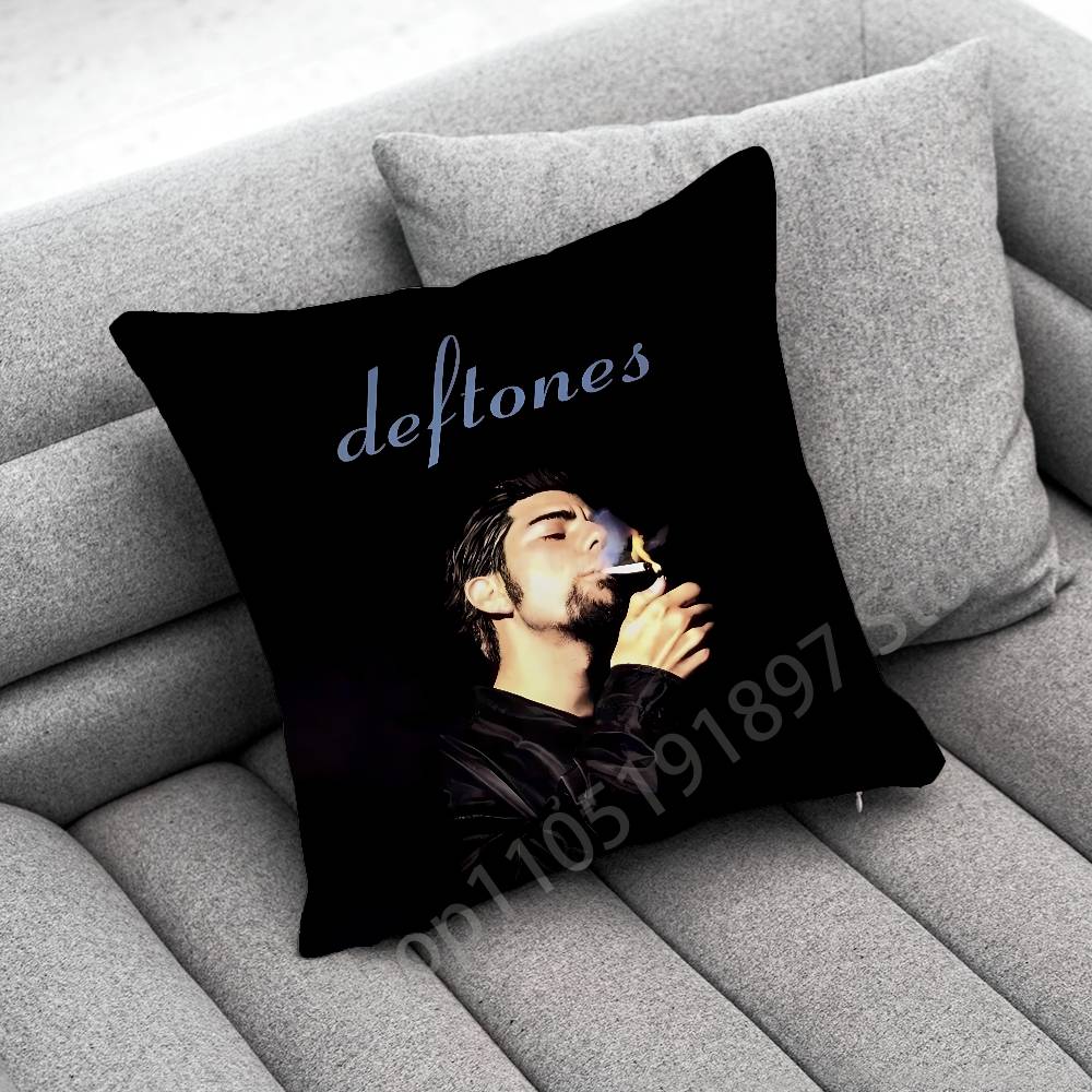 D-Deftones Private Music Diamond Eyes Throw Pillow Case For 30x30cm 40x40cm 45x45cm 50x50cm 55x55cm Square Sofa Pillowcase Shell