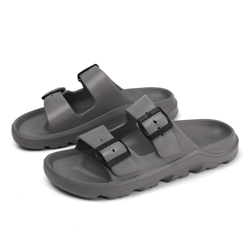 

Sports and leisure slippers men s summer outer wear 2025 new thick-bottomed non-slip, wear-resistant and deodorant home cool slippers men 46