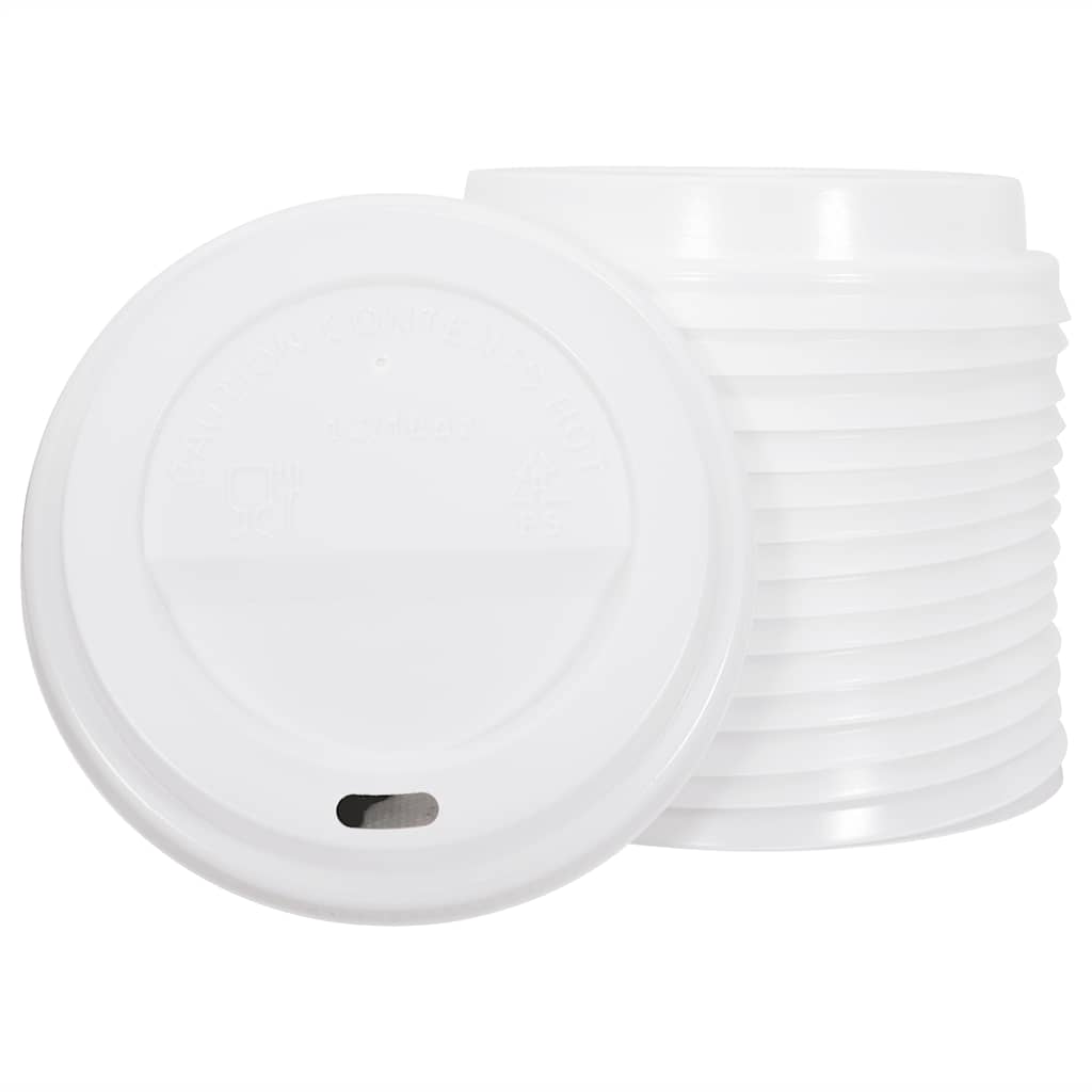 Papierowe Kubki Z Pokrywkami, 1000 Szt., 16Oz, 400Ml